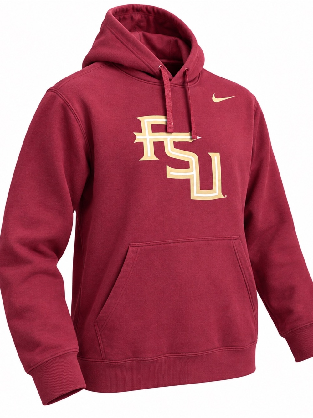 Nike Maroon FSU Logo Pullover Hoodie